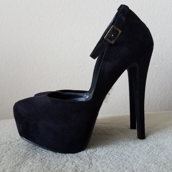 Women's Ankle Strap Pumps- Black/size 9 - Picture 6 of 6